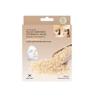 Conjunto de mascarilla en gel hidratante Glass Skin de esfolio (Versión 2026) - 30g x 5 hojas