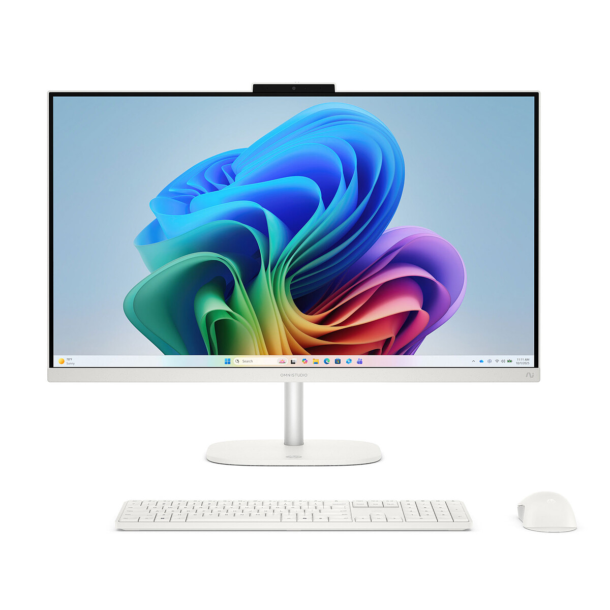 Ordinateur de bureau HP OmniStudio IA Tout-en-un (27-cy0045nf)
