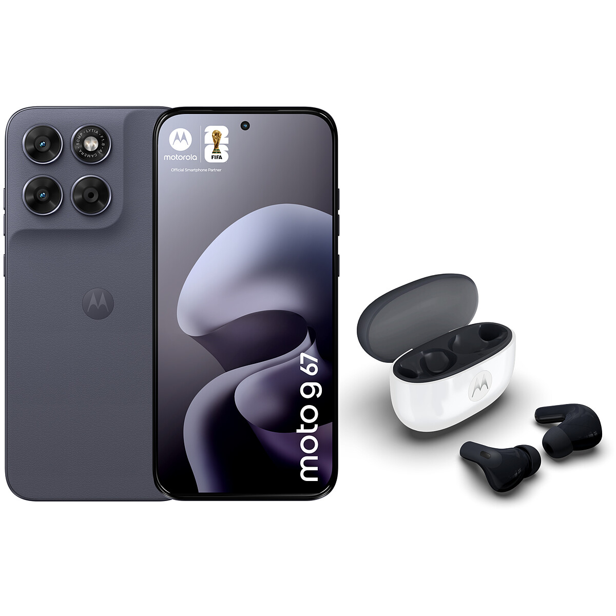 Motorola Moto G67 5G Plate (4GB/256GB) + Moto Buds 2