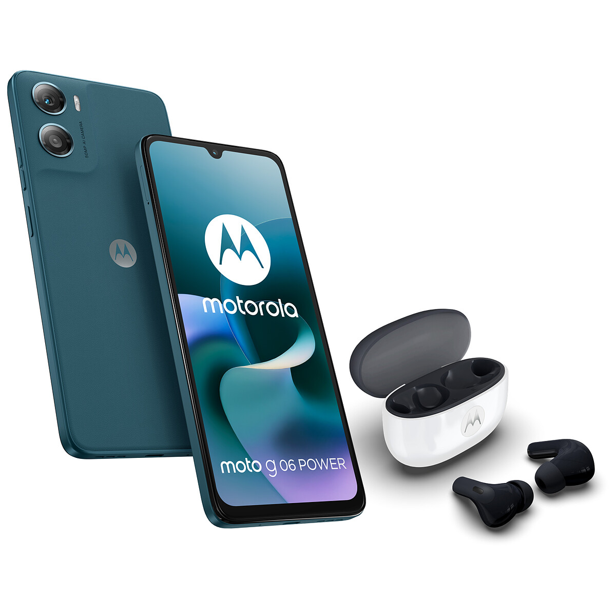 Motorola Moto G06 Power Blue (4GB/256GB) + Moto Buds 2
