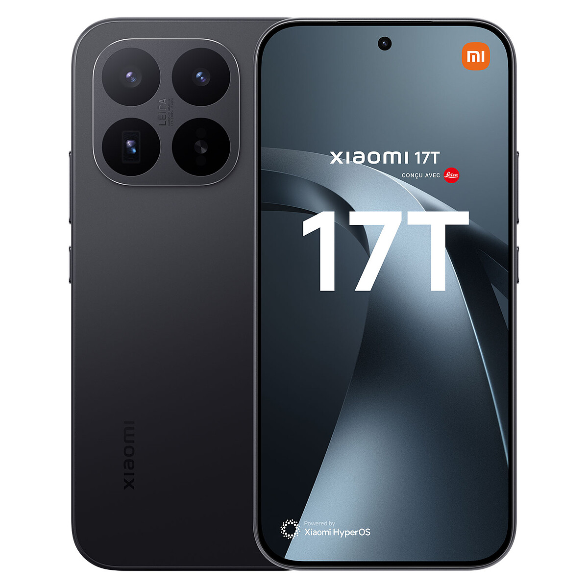 Xiaomi 17T avec Caméra Leica, Noir (12Go/256Go)