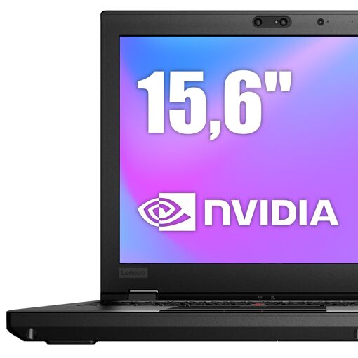 Portátil Lenovo ThinkPad P52 con procesador Intel Core i7, 32GB de RAM y 512GB SSD, pantalla Full HD Quadro P2000