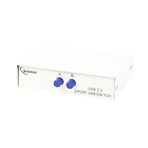 Conmutador USB Gembird - 2 puertos - Manual