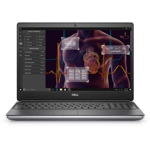 Ordinateur portable Dell Precision 7550 - i7-10750H, 32 Go de RAM, 512 Go SSD, Quadro T1000, FHD