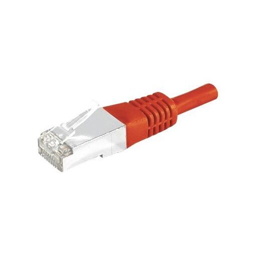 Cabo de conexión Exertis Connect RJ-45 - 20 m Rojo