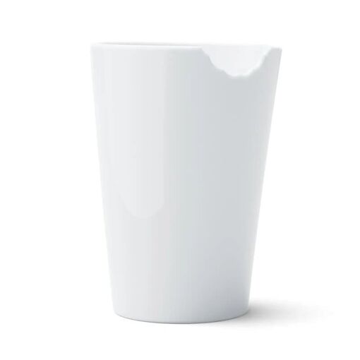 Fiftyeigh Bite Rim Coffee Cup - White - T023701