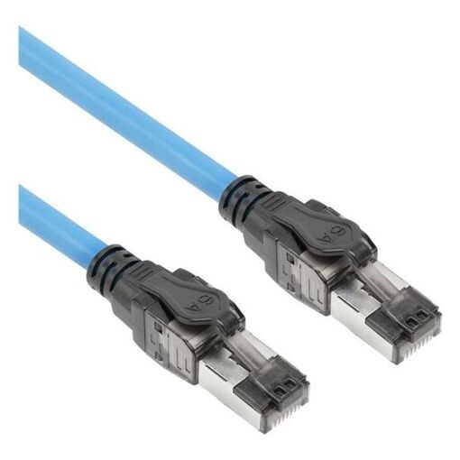 ACT Network Cable - 45m, CAT 6a, S/FTP, Blue