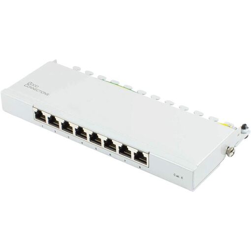 Módulo Ethernet Gigabit Good Connections Alcasa GC-N0111 - Acero Gris Cat6