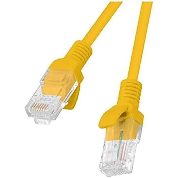 Cable de red LANBERG UTP Cat.5E - 10M - Naranja - RJ45
