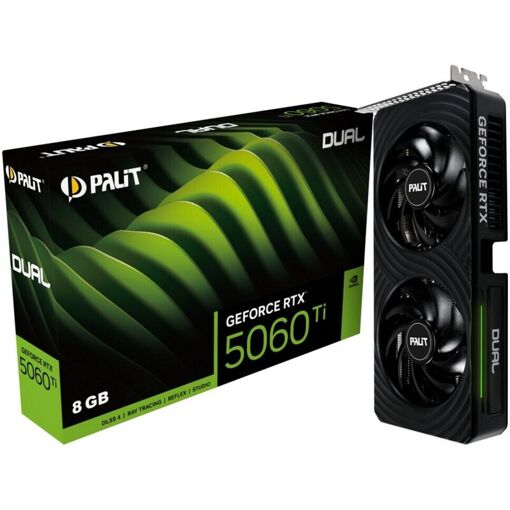Tarjeta gráfica Palit GeForce RTX 5060 Ti Dual - 8 GB