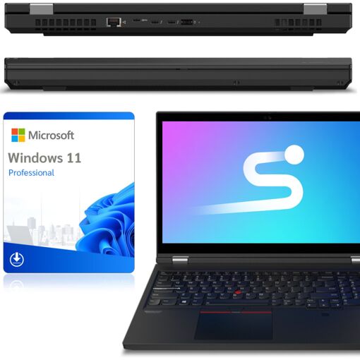Lenovo ThinkPad P15 Gen 1 - Portátil de 15.6'' FHD, i7-10850H, 32GB RAM, 1TB SSD, RTX 3000