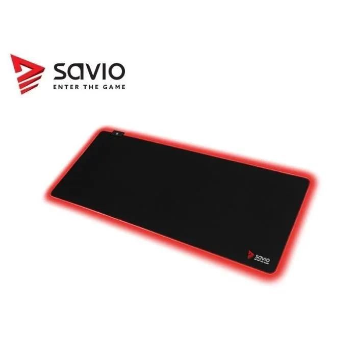 Savio Turbo Dynamic Gaming Mouse Pad - 11 RGB Modes