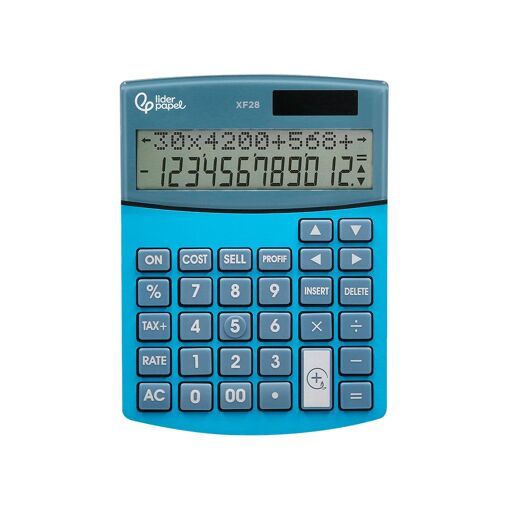 Calculatrice de bureau Liderpapel XF28 12 chiffres