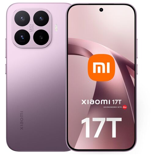 Xiaomi 17T - 6.59" FHD+ Display, 12GB RAM, 512GB Storage, 50MP Triple Rear Cam, 6500mAh Battery, Violet