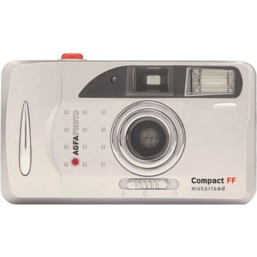 AgfaPhoto Motorized 35mm Analog Camera with Black and White Film and Batteries