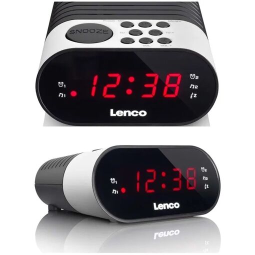 Radio despertador Lenco CR-07 FM con pantalla LED