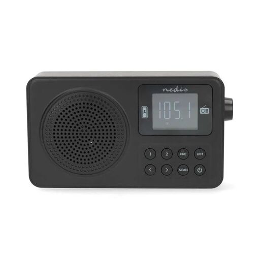 Nedis RDFM2225BK Portable FM Radio