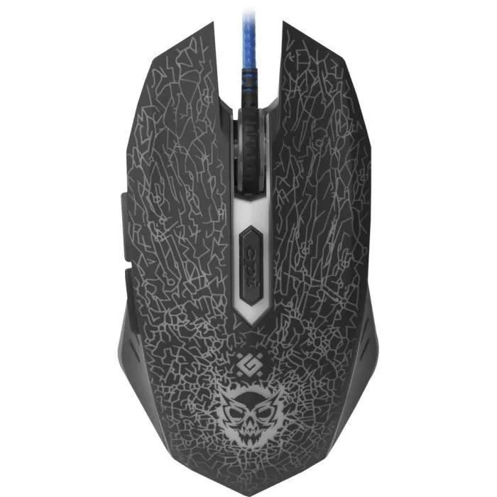 Defender GM-110L Right-Handed Optical Mouse - 3200 DPI - Black