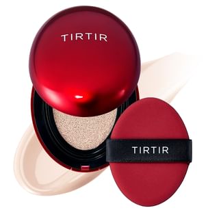 Base de maquillaje en cojín TIRTIR - 40 colores (Camello #27N)