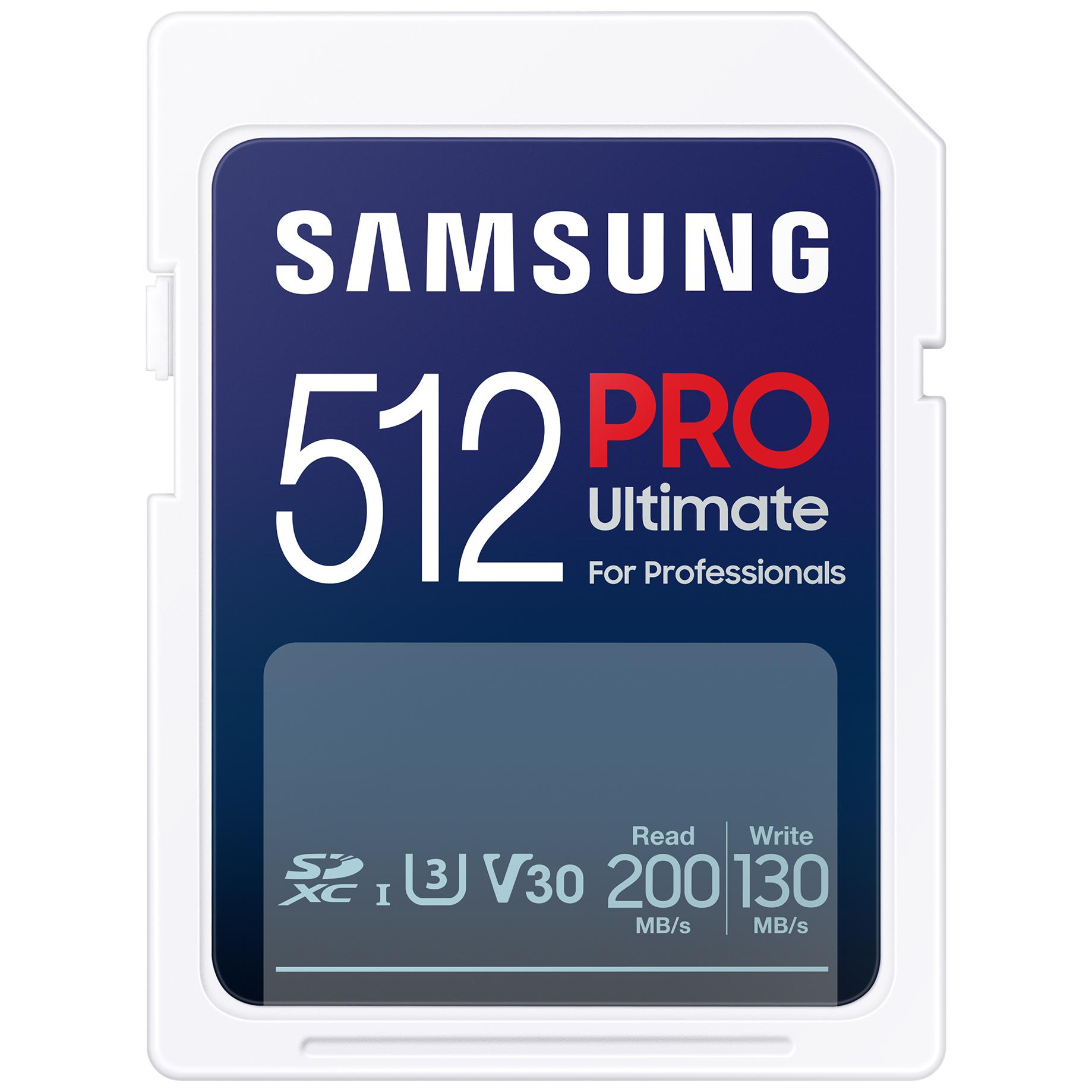 Samsung 512GB SDXC UHS-I Memory Card