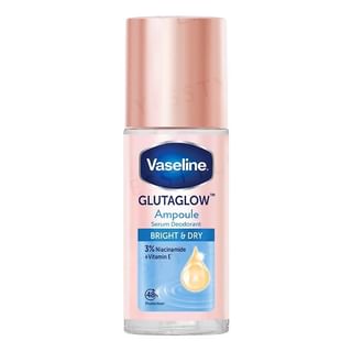 Suero en rodillo Vaseline Glutaglow Luminoso y Seco, 45 ml