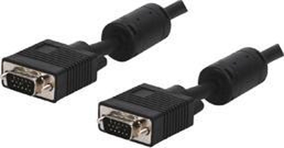 Câble VGA mâle-mâle Valueline 3 m, noir
