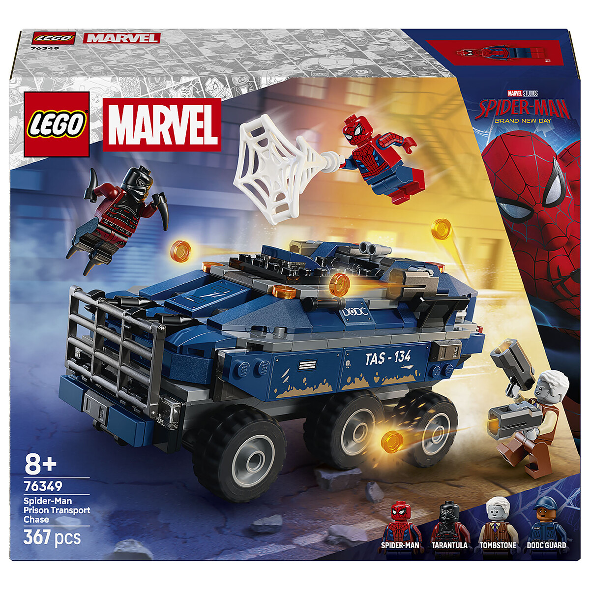 LEGO Marvel Persecución en Prisión de Spider-Man