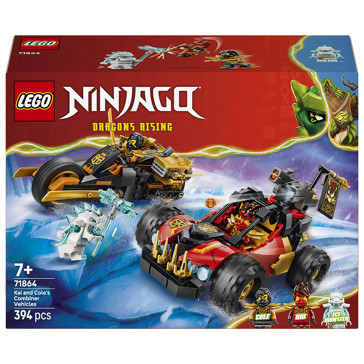 Set de vehículos combinables Lego Ninjago 71864