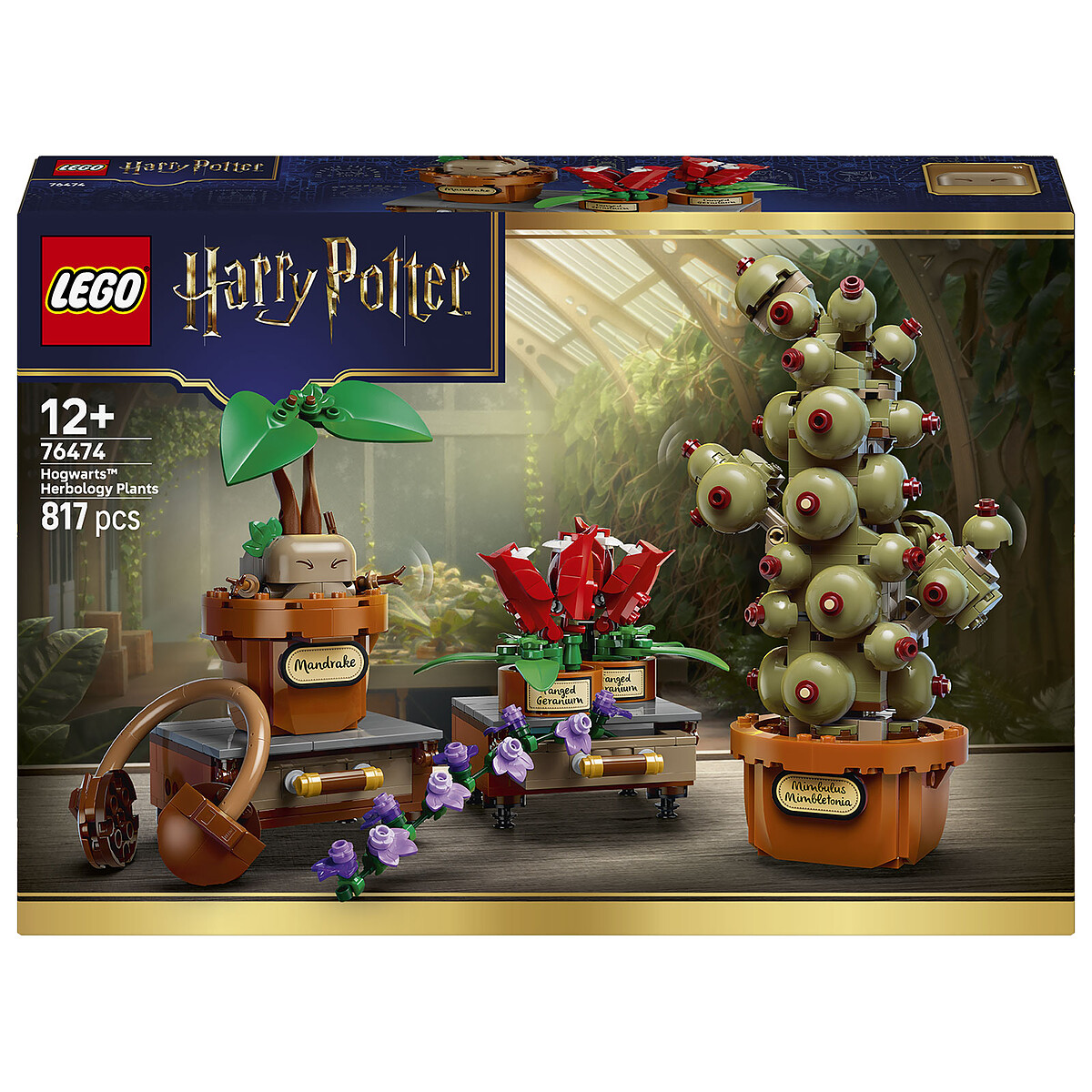 Conjunto de plantas del curso de botánica de Hogwarts LEGO Harry Potter 76474