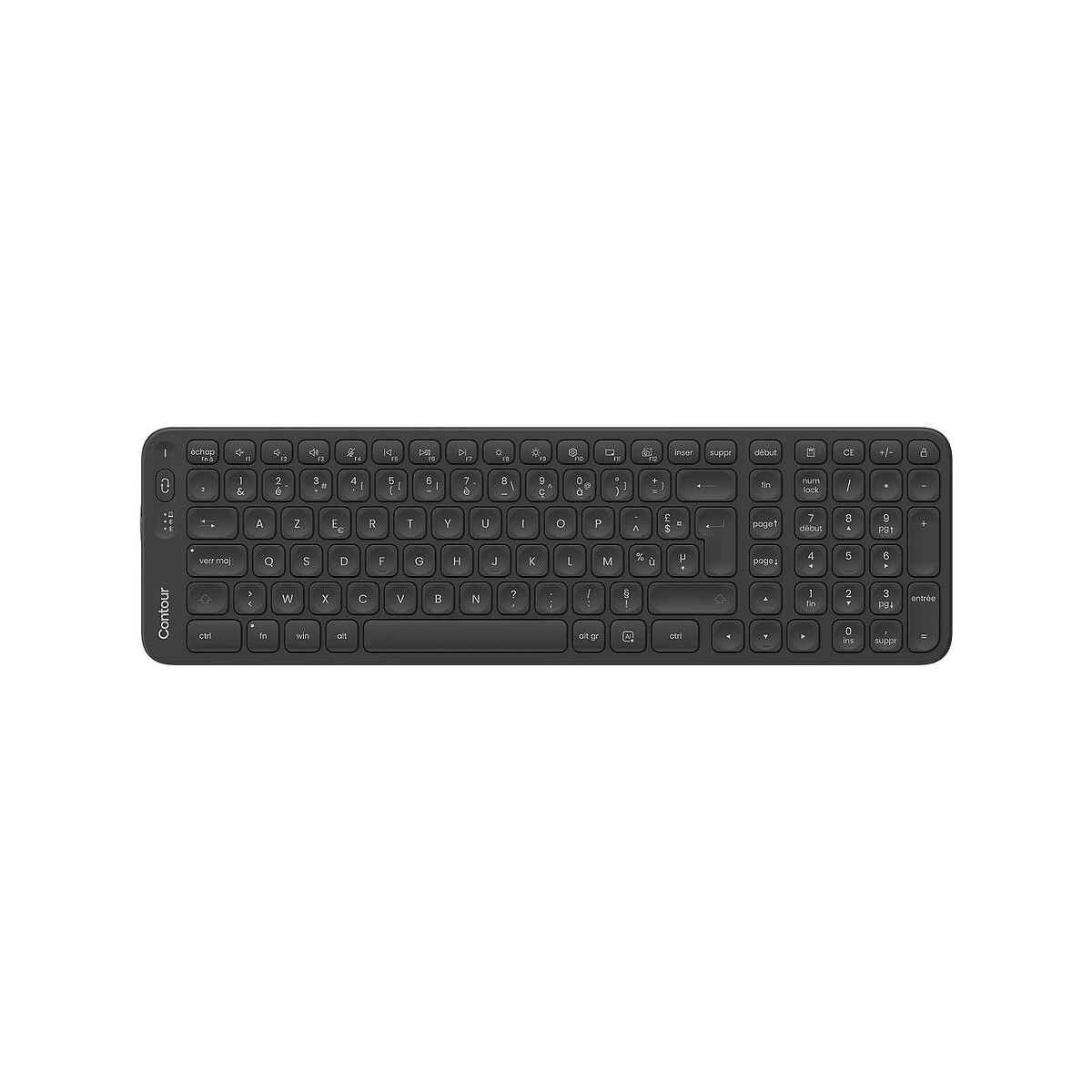 Clavier sans fil Contour Design Balance de taille moyenne (AZERTY, Français)