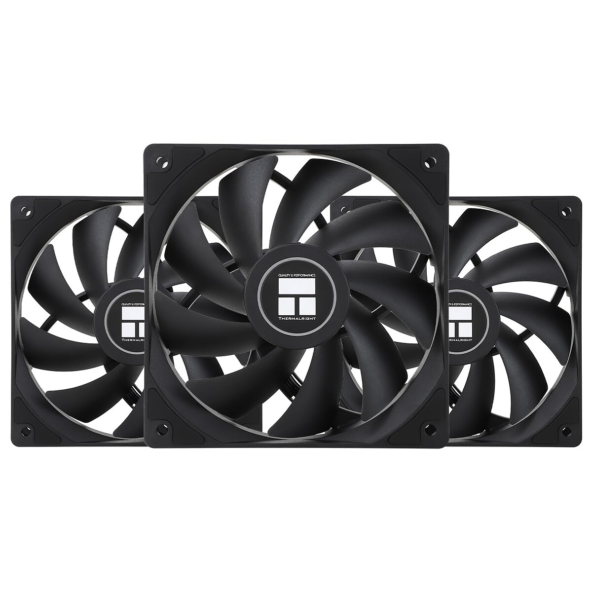 Thermalright TL-C12C - Black (Pack of 3)