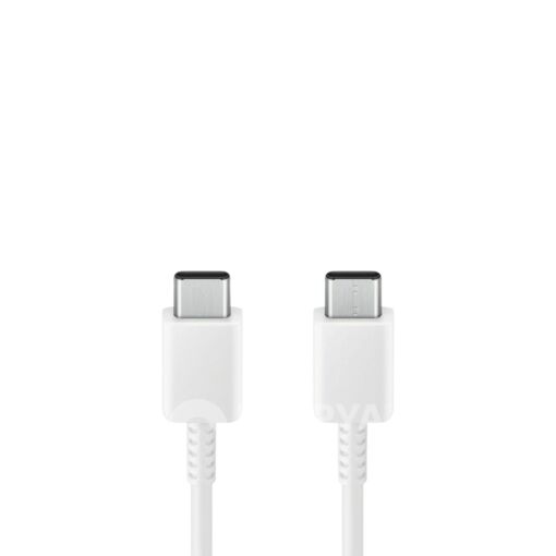 Cable Samsung USB-C a USB-C de 45W, 1,8 m, Blanco