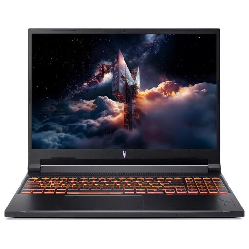 Acer Nitro V 16 AI - Ordinateur portable de jeu 16'', AMD Ryzen 7 260, 16 Go DDR5, 1 To SSD, RTX 5050, Wi-Fi 6E, Windows 11 Pro, Noir