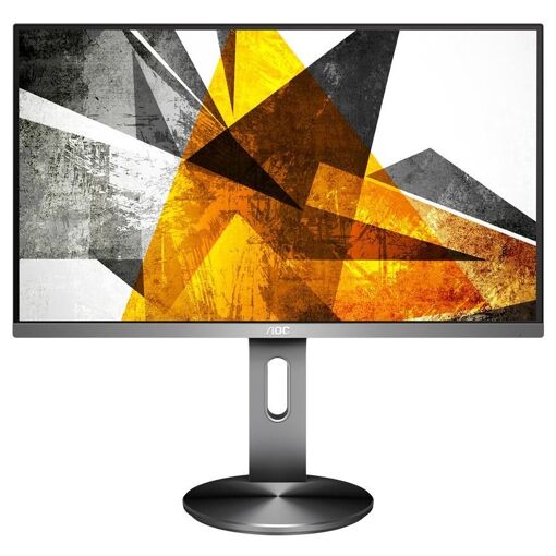 AOC U2790PQU 4K LED Monitor - 27-inch - 3840x2160 @ 60Hz - IPS - 350cd/m² - 1000:1 - 5ms - HDMI, DisplayPort - Speakers - Grey