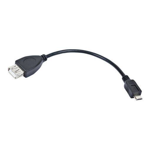 Adaptador de datos Gembird - USB Tipo B Femenino a Micro-USB Tipo B Masculino - 15 cm