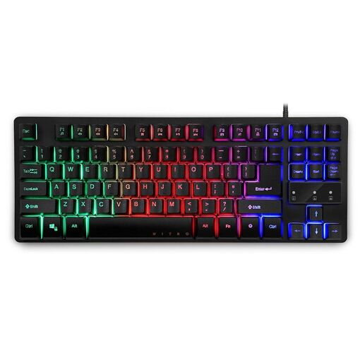 Acer Nitro TKL Gaming Keyboard, USB, QWERTY, Black