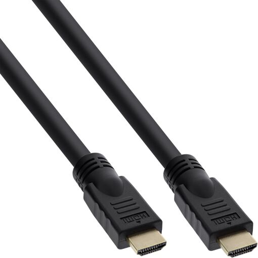 Cable HDMI InLine 7,5 m, Tipo A (Estándar) Negro