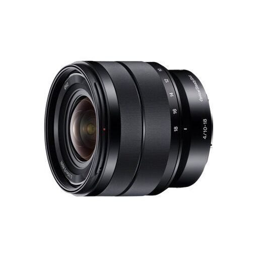 Sony SEL1018 - Wide-Angle Zoom Lens - 10-18mm - f/4.0 OSS - Sony E-mount - for Cinema Line; VLOGCAM; a1; a1 II; a6700; a7 IV; a7V; a7C; a7C II; a7CR; a7R V; a9 III