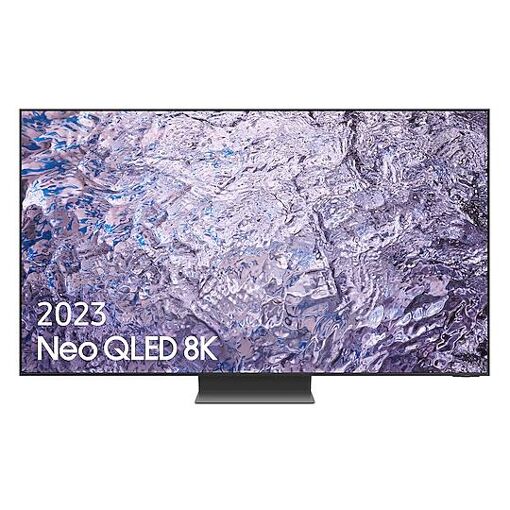 Samsung TQ75QN800CTXXC 75-inch 8K Ultra HD Smart TV with Wifi, Black and Silver