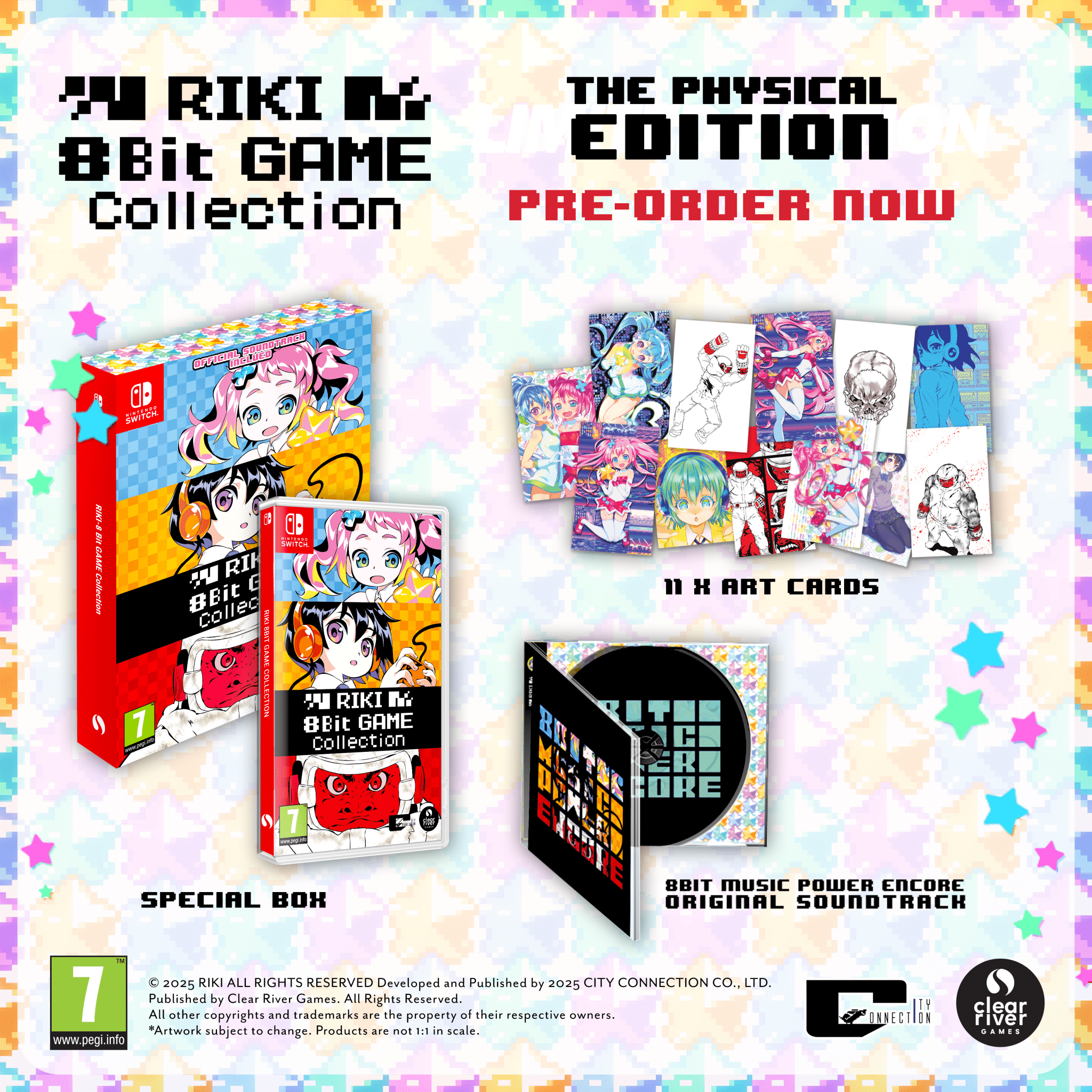 RIKI 8-Bit Game Collection for Nintendo Switch