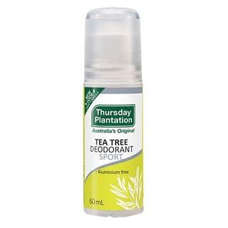 Desodorante deportivo de árbol de té Thursday Plantation - 60 ml