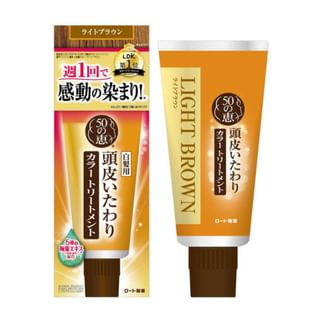 Tratamiento de coloración capilar Rohto Mentholatum 50g