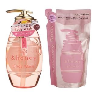 Gel de ducha hidratante con miel y rosa ViCREA - &honey Pure Rose Honey Deep Moist