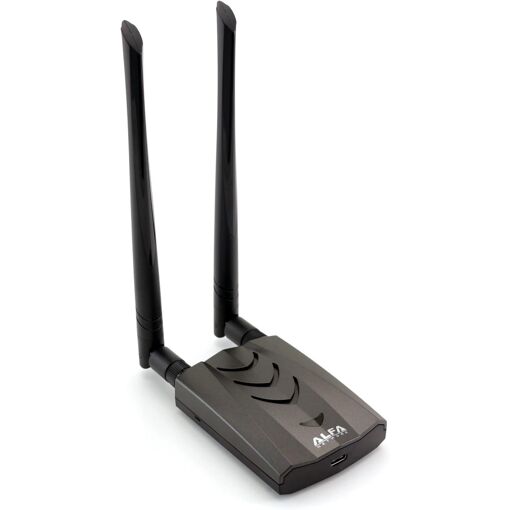 Adaptador USB Alfa AWUS036ACH AC1200 de banda doble