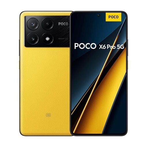 Xiaomi Poco X6 Pro 5G - 12GB RAM, 512GB Storage, Yellow