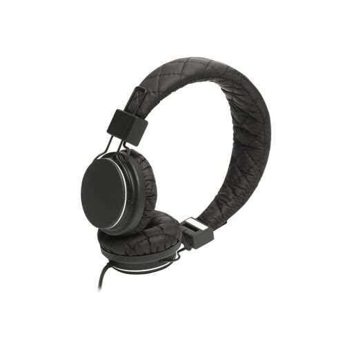 Casques Urbanears Plattan avec micro - Sur oreille - Filaire - Port jack 3,5 mm - Noir