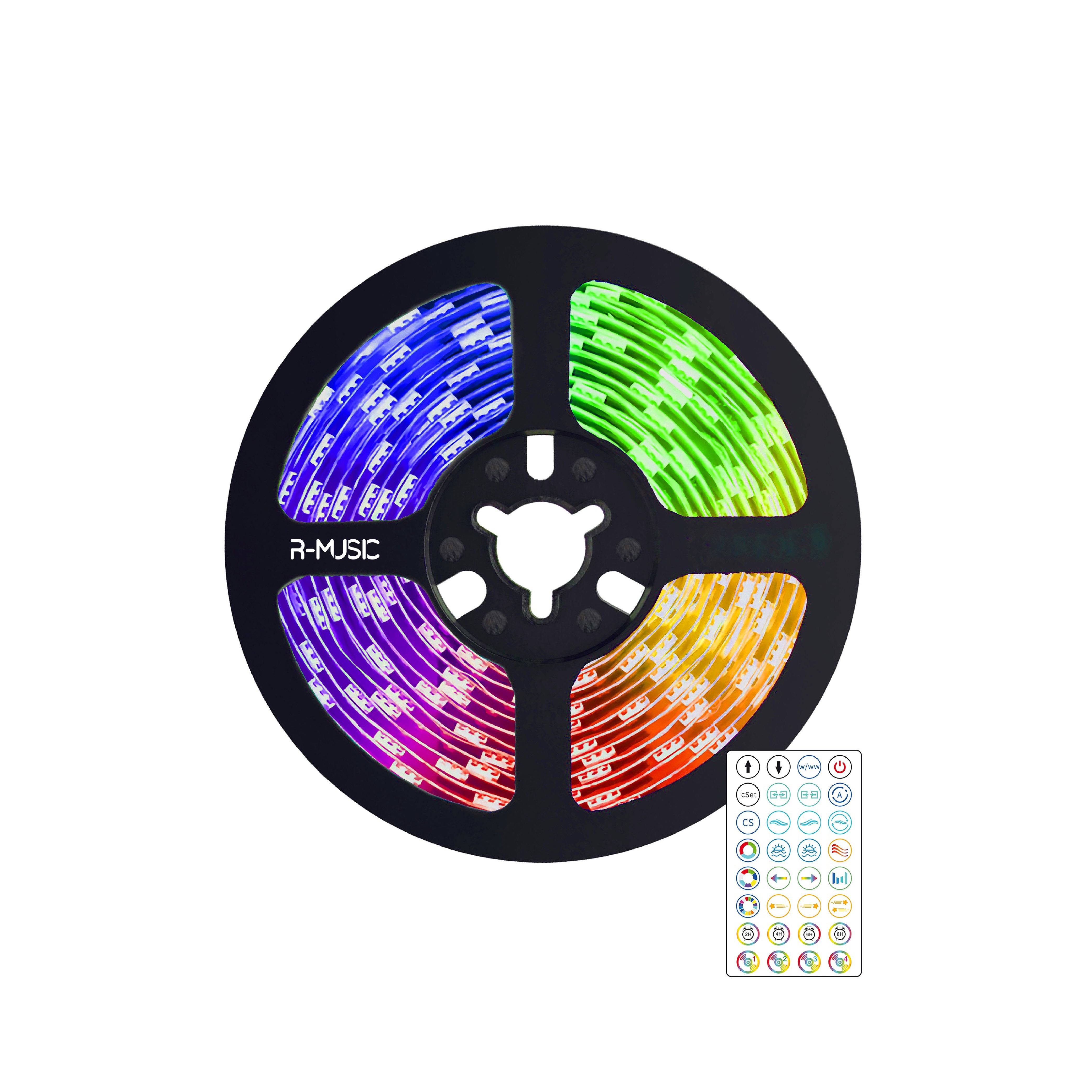 R-Music USB Light Strip - 5M