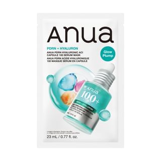 Máscara facial Anua con cápsula de ácido hialurónico PDRN, versión 2026 - 23 ml