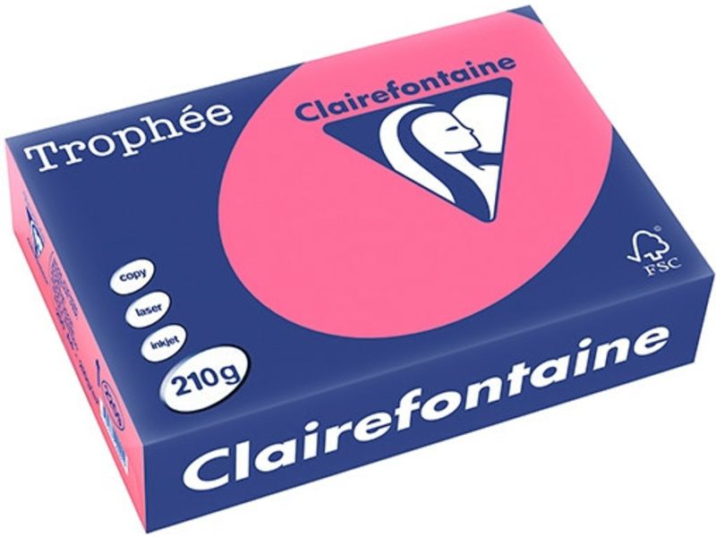 Papier Clairefontaine Couleur A4, 210 g/m² (250 feuilles)