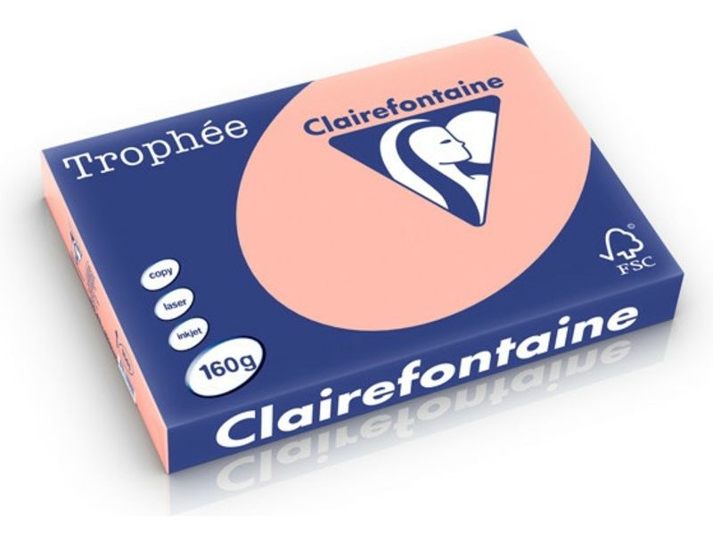 Papier coloré Clairefontaine A3, 160 g/m², 250 feuilles